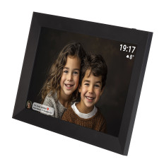 Digital fotoramme for PFF-1012B 10.1 '' 16 GB Wi-Fi MicroSD - Svart