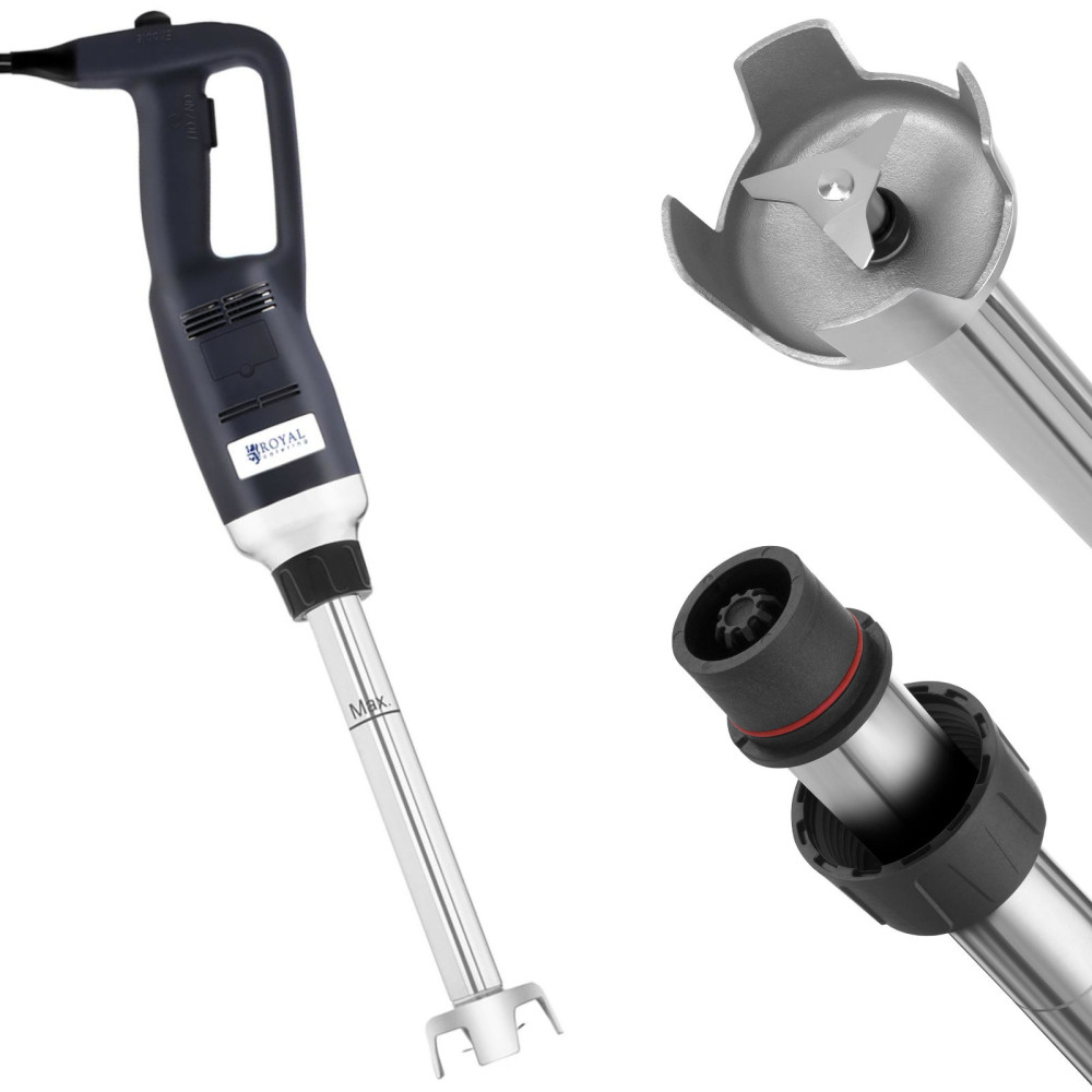 Vahva sekoittimen tehosekoitin Manuaalinen robotti Pituusvarsi 300 mm 350W 230V Royal Catering