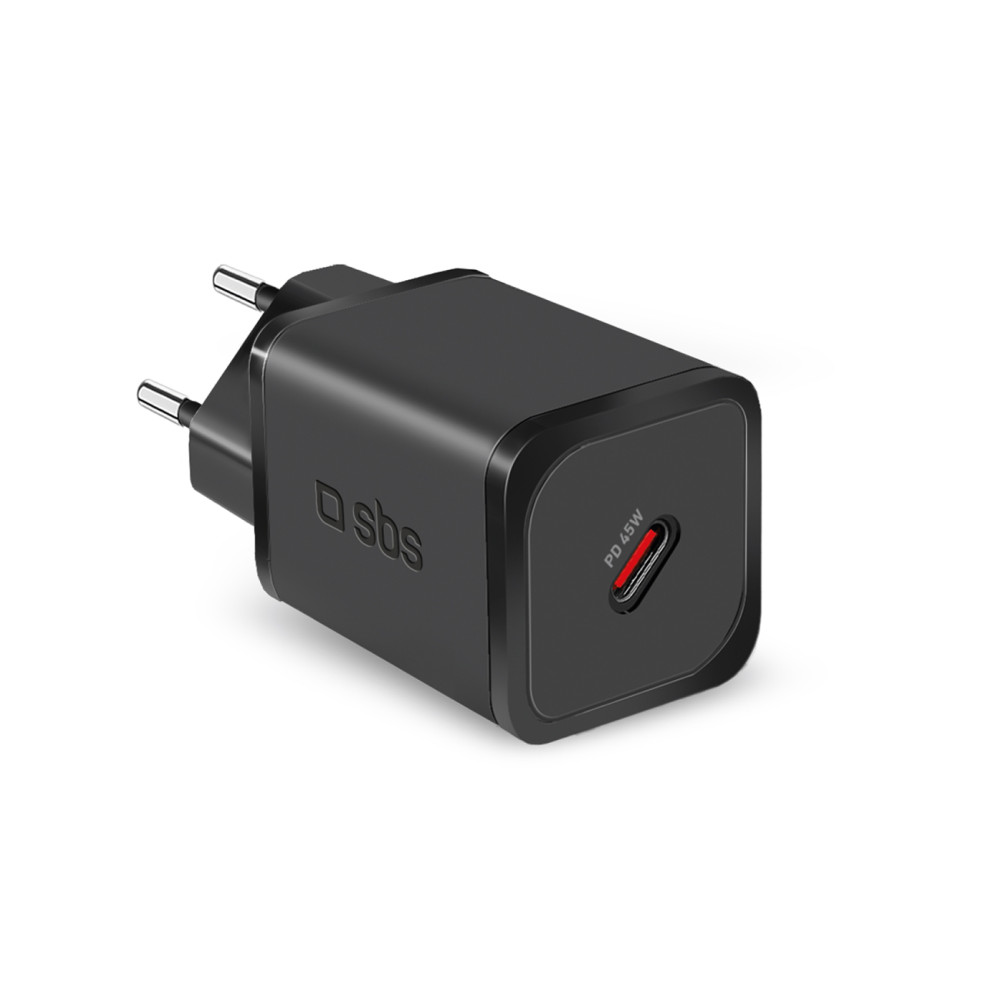 Entrega de energia GAN USB-C 45W - Preto