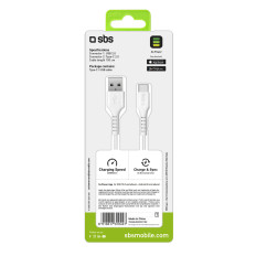 Kabelis USB-kabelis - USB-C 1.5m - balta