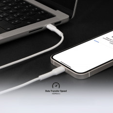 Kabel USB-C PD 25W 1 m - Vit