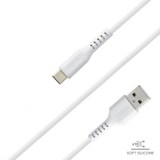 Kabel USB-A-kabel - USB-C 1.5m - hvid