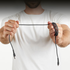 Καλώδιο USB-ένα καλώδιο - USB-C 1.5m - μαύρο