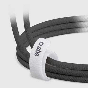 Kabeļu vads USB-C 60W 1.5m - melns