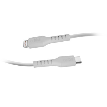 Kabel-USB-C-Kabel - iPhone Blitz 2m - Weiß