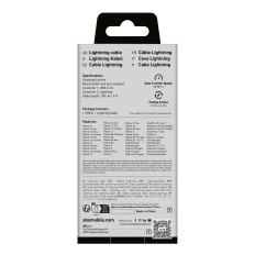 Cavo via cavo con certificato MFI USB-C - IPhone Lightning 1M - Bianco