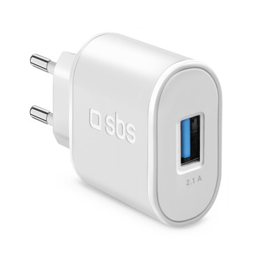 USB-Omrežni polnilnik - bela