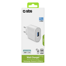 USB-Omrežni polnilnik - bela
