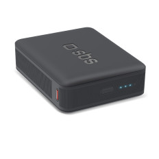 PowerBank 10000 mAh Power Piegāde - melns