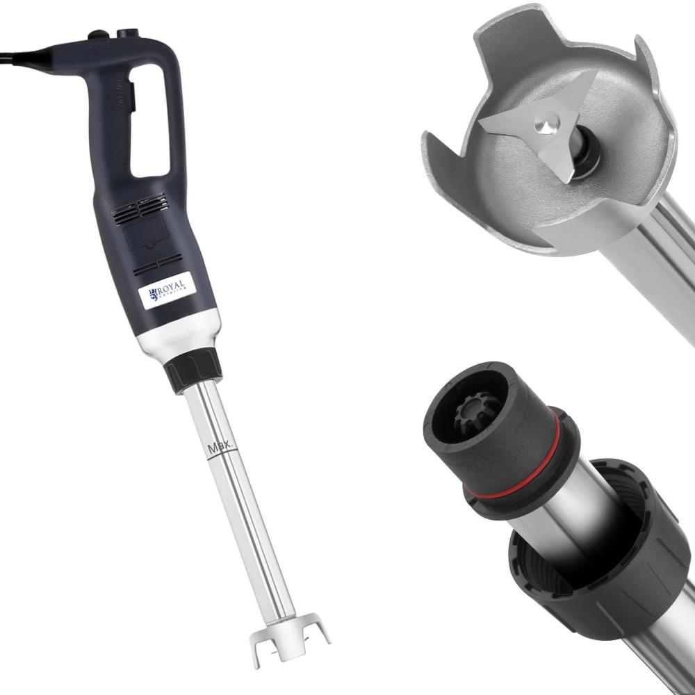 Vahva sekoittimen tehosekoitin käsi robotin käsipituus 300mm 500W 230V Royal Catering