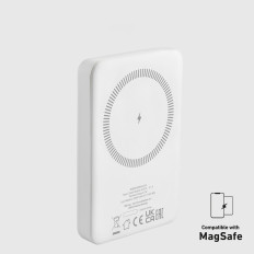 PowerBank 5000 Mah USB-C kompatibilný s Magsafe - White