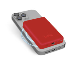PowerBank 5000 MAH MAGSAFE - Rojo