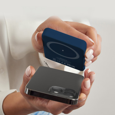 Powerbank 5000 mAh MagSafe - sinine