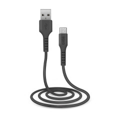 Kabel USB-A-kabel - Micro-USB 1M - Zwart