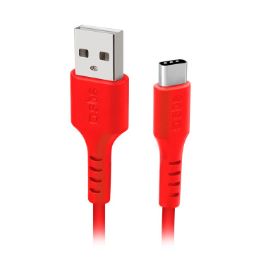 Καλώδιο USB-ένα καλώδιο - USB-C 1.5m - κόκκινο