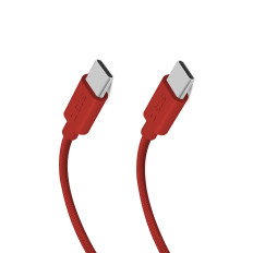 Kabelový kabel v USB-C 60 WP 1.5m - červená