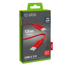 Kabelski kabel v USB-C 60 WP 1.5m 2ros
