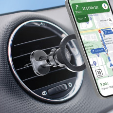 Suporte de carro para smartphone magsafe - preto