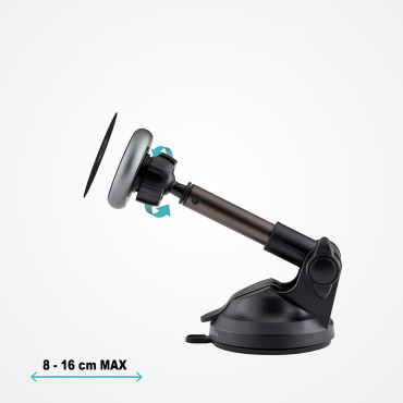 Suporte de carro para Magsafe Telescópica Smartphone - Preto