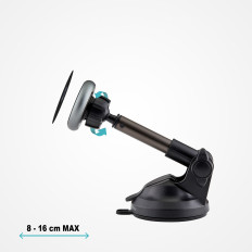Titolare per auto per smartphone telescopico Magsafe - Nero