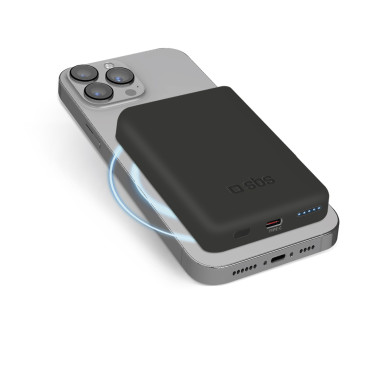 Εξοπλισμός Powerbank 5000 mah USB-C MAGSAFE - Μαύρο