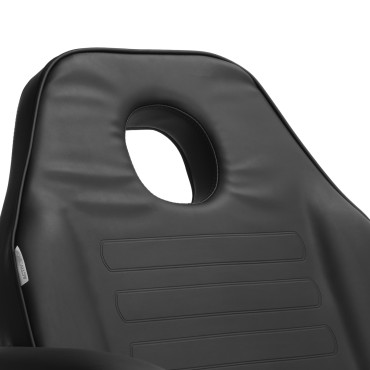 Kozmetični stol 557A s črnimi posodicami — povečava naslonjala za hrbet