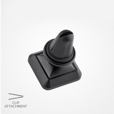 Supporto per auto magnetica per uno smartphone per una griglia di rifornimento - nero