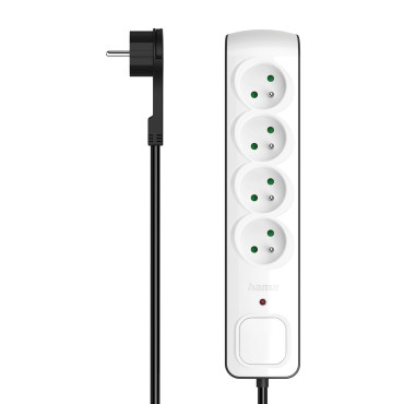 Anti-Slip Strip 4 Sockets 1.5m - vit