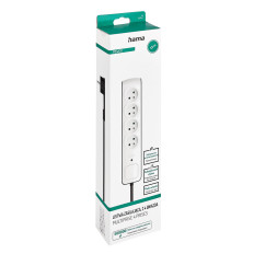 Antislipstrook 4 sockets 1.5m - wit