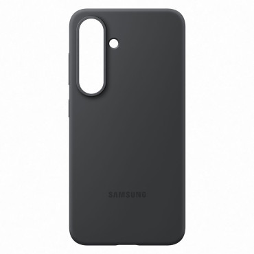 Samsung Silikonväska Samsung Silikon Etui för Samsung Galaxy S25 - Svart
