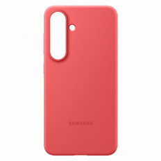 Silicone Pouch Samsung Silikon Case för Samsung Galaxy S25 - Röd