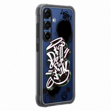 Silikónové puzdro Samsung Flipsuit Case Rugged pre Samsung Galaxy S25 - čierna