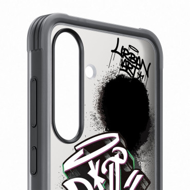 Silicone Pouch Samsung flipsuit tok Robogott Samsung Galaxy S25 - Black