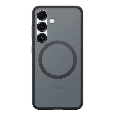 Spigen Capella Magfit Silikónové puzdro pre Samsung Galaxy S25 - čierna