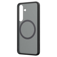 SPIGEN Capella Magfit silicone pouch for Samsung Galaxy S25 - black