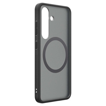 Bolsa de silicone Spigen Capella Magfit para Samsung Galaxy S25 - Preto