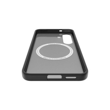 Bolsa de silicone Spigen Capella Magfit para Samsung Galaxy S25 - Preto