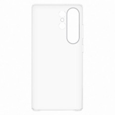 Caso de silicone do caso claro de Samsung para Samsung Galaxy S25 Ultra - Transparente
