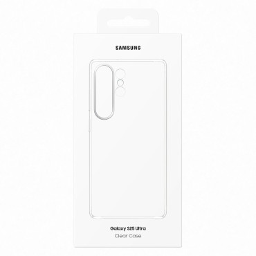 Samsung Clear Case Silikon Case för Samsung Galaxy S25 Ultra - Genomskinlig