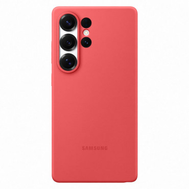 Samsung Silikonkoffer für Samsung Galaxy S25 ultra - rot
