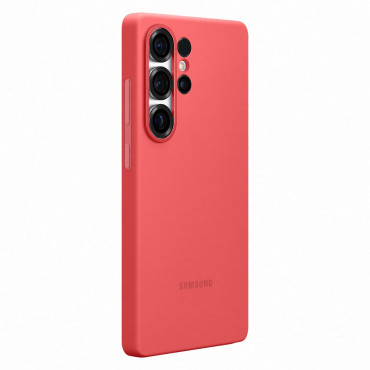 Samsung Silicone Case for Samsung Galaxy S25 Ultra - red