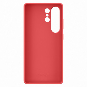 Samsung Silicone Case za Samsung Galaxy S25 Ultra - Rdeča