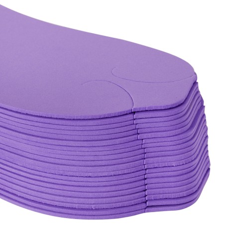 FOAM SEPARATORS 20PCS. 10 PAIRS COLOR MIX — close-up