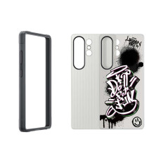 Samsung Flipsuit Case Robust för Samsung Galaxy S25 Ultra - Svart