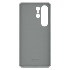 Etui plecki z ekoskóry Samsung KindSuit Case do Samsung Galaxy S25 Ultra - szare