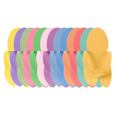 FOAM SEPARATORS 20PCS. 10 PAIRS COLOR MIX