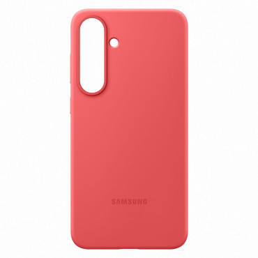 Silikón Samsung Silikónový prípad pre Samsung Galaxy S25 + - červená