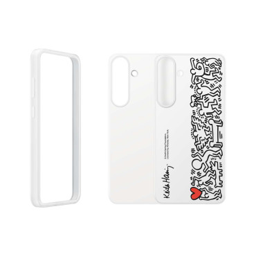 Samsung FlipSuit Case voor Samsung Galaxy S25 + - White