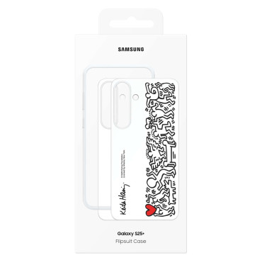 Η περίπτωση της Samsung Flipsuit για το Samsung Galaxy S25 + - Λευκό