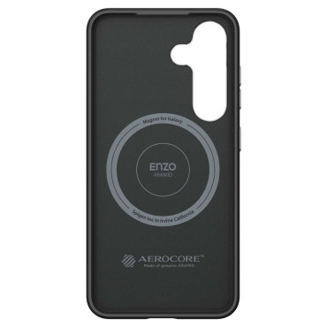 Spigen Enzo Aramid Magfit per Samsung Galaxy S25 + - Nero